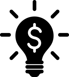 Money Idea Symbol Of A Lightbulb On Tracing Svg Vector, Free Vectors File